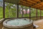 Soak Away In The Hot Tub